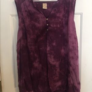 Plum tunic